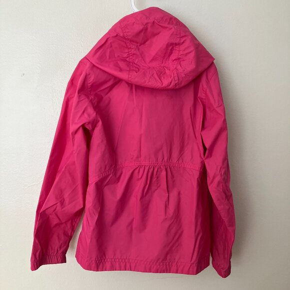 XS 6/7 Columbia Switchback Unlined Hooded Rain Jacket - Picture 2 of 5